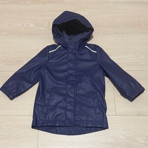 3/$10 Cat & Jack Navy Blue Hooded Raincoat